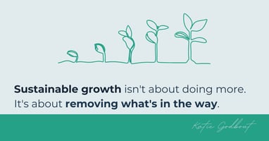 Sustainable growth