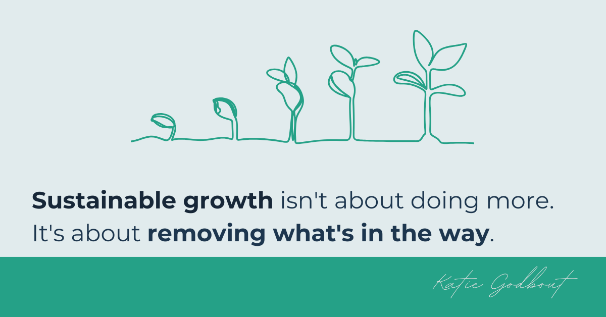 Sustainable growth
